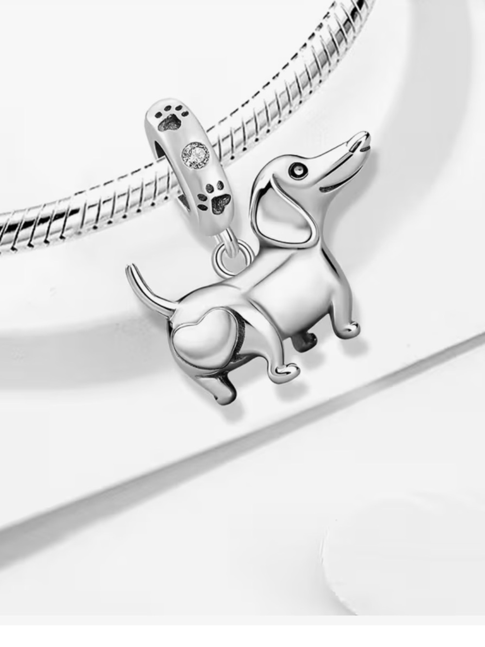 Dachshund Dog Bracelet Charm